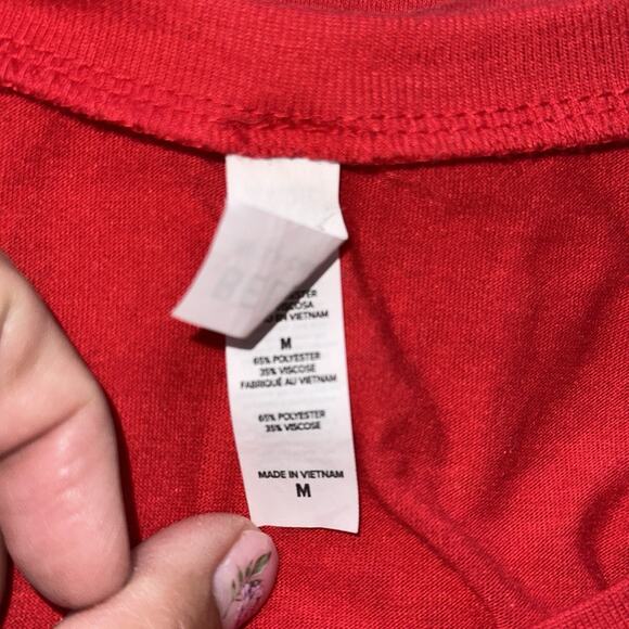 Women's Cincinnati Reds Shirt Size Medium Be A Rosie - Picture 5 of 5